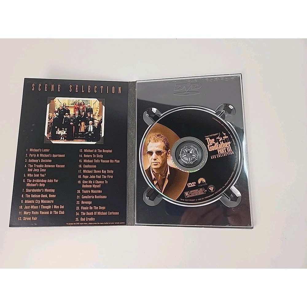 The Godfather Collection 5-Disc DVD Set Part I II III Box Set - Picture 8 of 9